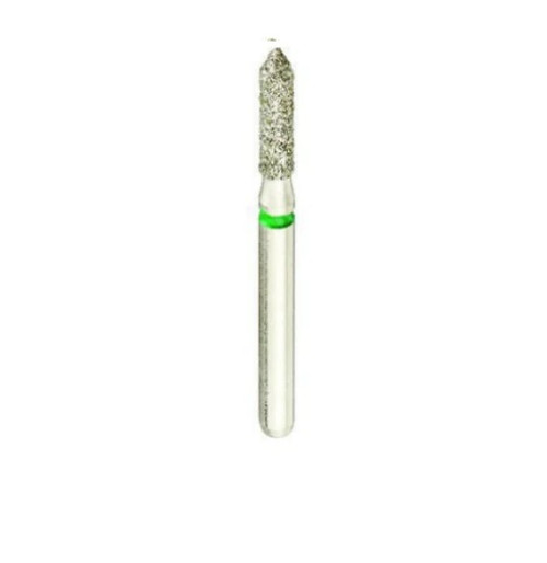  B13 884/014 Coarse Silver Shank Beveled Cylinder Diamond Carbide 5/Pack B13 884/014C 