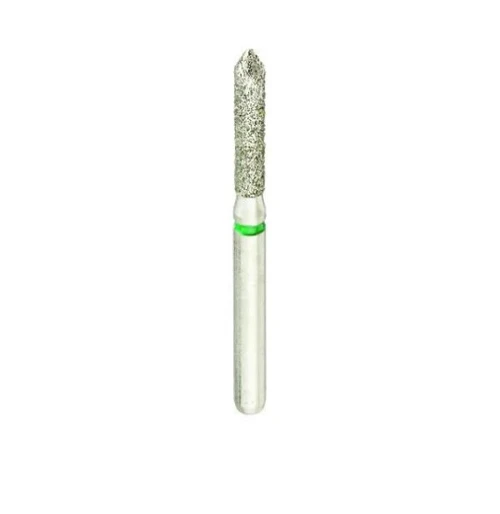 B16 885/014 Medium Silver Shank Beveled Cylinder Diamond Carbide 5/Pack B16 885/014M