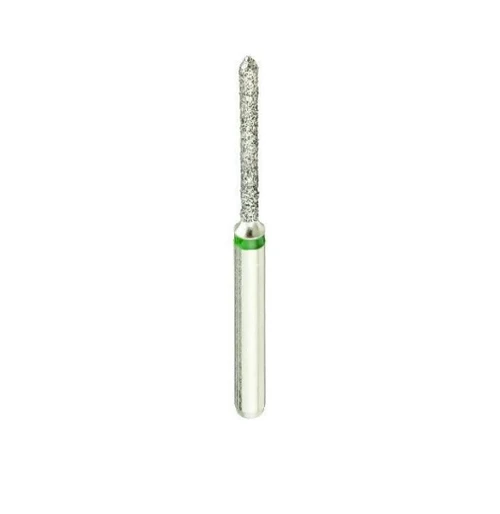 C9SS 886/010 Fine Silver Shank Beveled Cylinder Diamond Carbide 5/Pack C9SS 886/010F