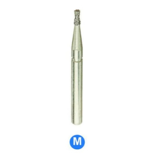 A9S 806/009 Medium Silver Shank Double Inverted Cone Diamond Carbide 5/Pack A9S 806/009M