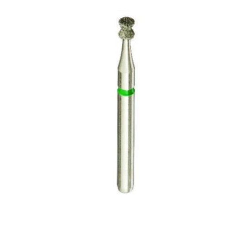 A10S 813/014 Medium Silver Shank Double Inverted Cone Diamond Carbide 5/Pack A10S 813/014M