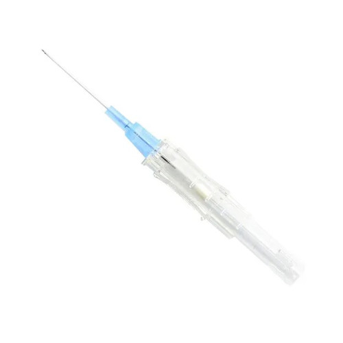 ICU Medical 22G x 1" Blue Protectiv Safety I.V. Catheter (305006)