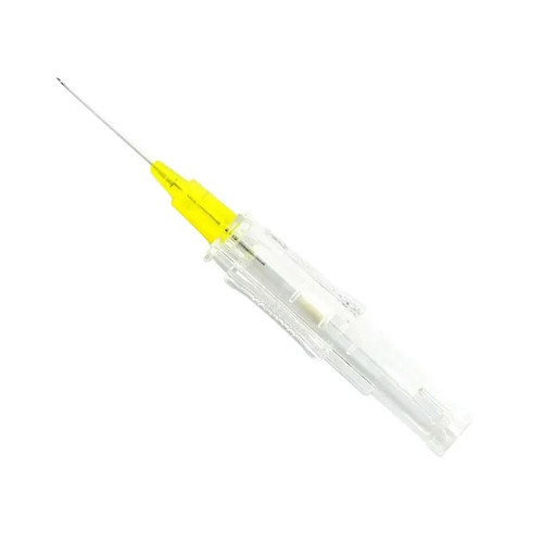 ICU Medical 24G x 3/4" Yellow Protectiv Safety I.V. Catheter (305306)