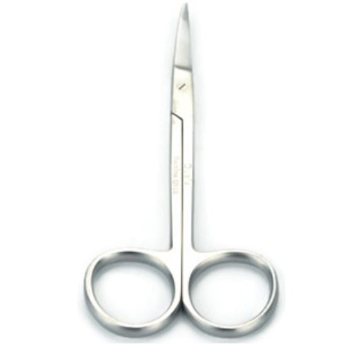 Quala Curved Iris Stainless Steel Scissors (QS18)
