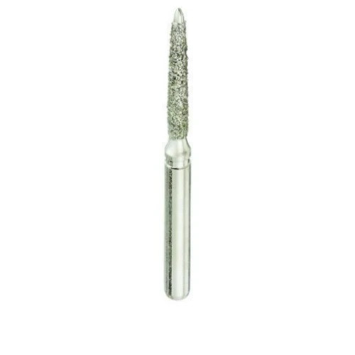 N1M 863K/012 Fine Silver Shank Safe End ENDO Multi-Use Diamond Bur - 5/Pack (N1M 863K/012F)