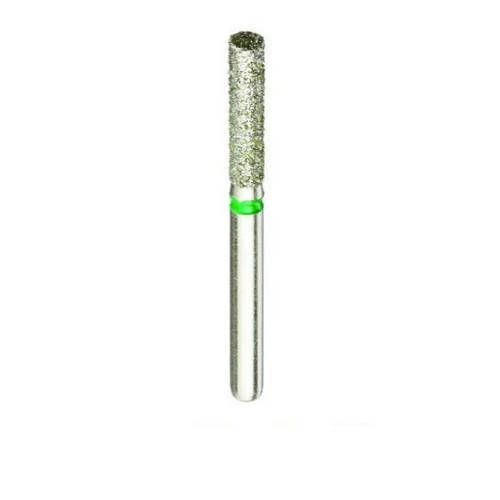 B1L 837/016 Fine Silver Shank Flat End Cylinder Multi-Use Diamond Bur - 5/Pack (B1L 837/016F)