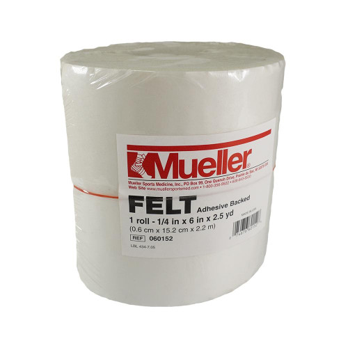 Mueller 1/4" Thick Adhesive Felt (060152)
