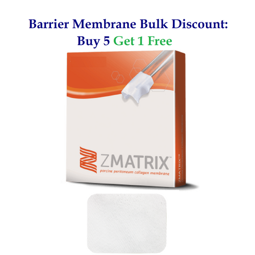 Osteogenics 30mm x 40mm Zmatrix™ Porcine Peritoneum Collagen Membrane (ZM3040)