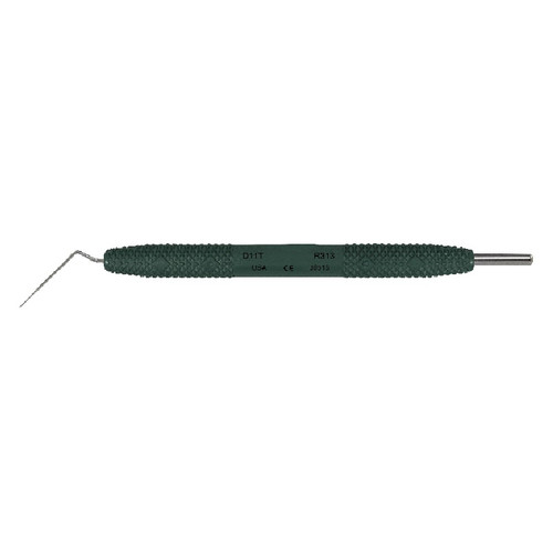 PDT D11T Root Canal Spreader with Emerald Green Handle (R313) PDT D11T Root Canal Spreader with Emerald Green Handle (R313)