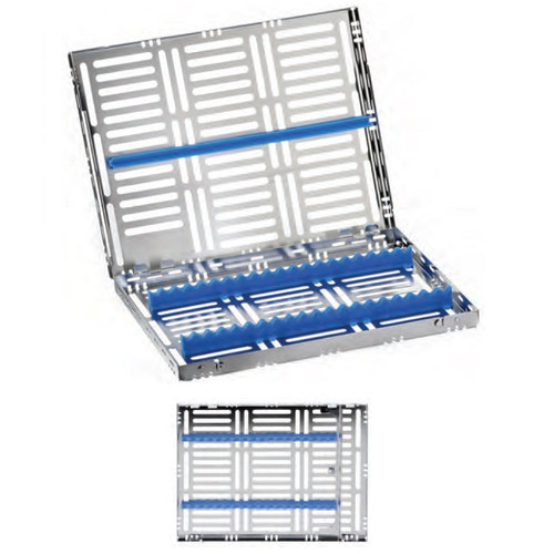 Nordent 18 Instrument Cassette with 1-1/2" Accessory Area & Teal Inserts (C3-18D2) Nordent 18 Instrument Cassette with 1-1/2" Accessory Area & Teal Inserts (C3-18D2)