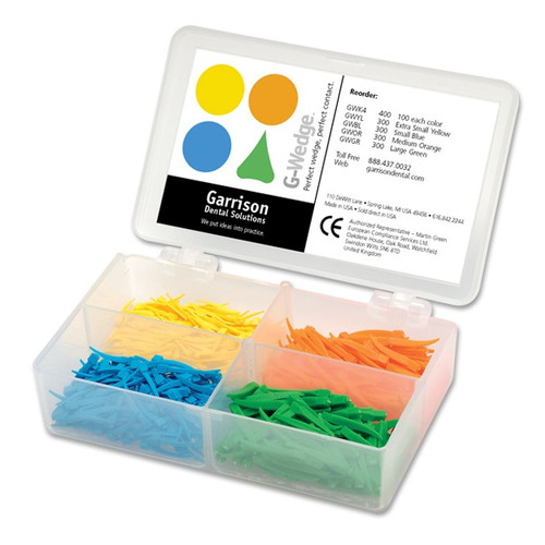 Garrison Dental G-Wedge Interproximal Wedge Kit (GWK4)