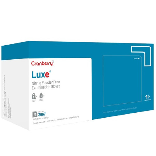 Cranberry USA Medium Luxe Nitrile Powder-Free Examination Glove (CR3667)