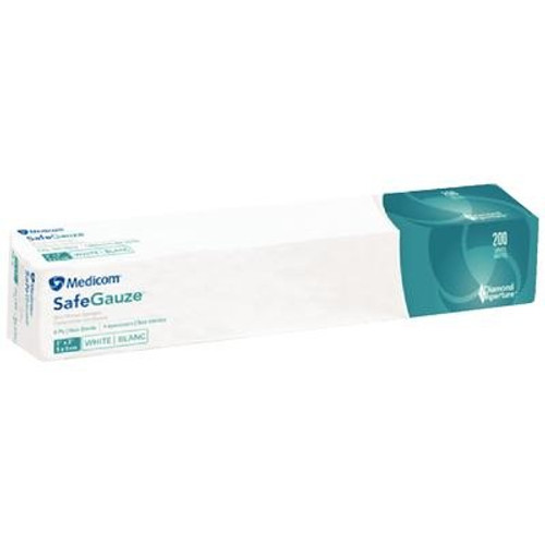 Medicom2" x 2" SafeGauze Premium Non-Woven Sponge (4522)