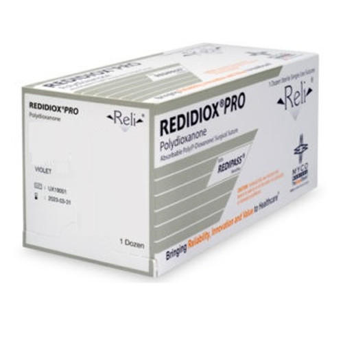 Myco 0 x 30" Reli® Redidiox® Pro Violet Polydioxanone Suture with CT-1 Needle (ML340-M) Myco 0 x 30" Reli® Redidiox® Pro Violet Polydioxanone Suture with CT-1 Needle (ML340-M)