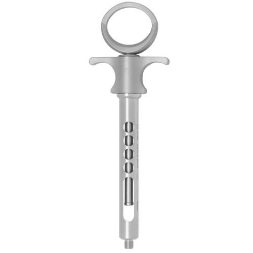 A. Titan Self Aspirating Syringe with Medium Thumb Ring (ASPR-2M) A. Titan Self Aspirating Syringe with Medium Thumb Ring (ASPR-2M)