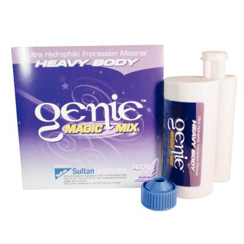Sultan Genie Magic Mix Rapid Set Heavy Body VPS Impression Material (78810) Sultan Genie Magic Mix Rapid Set Heavy Body VPS Impression Material (78810)