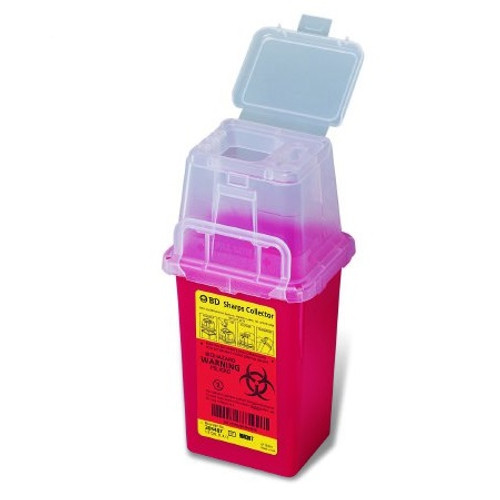 BD 1.5 Quart Red Phlebotomy Sharps Collector (305487)