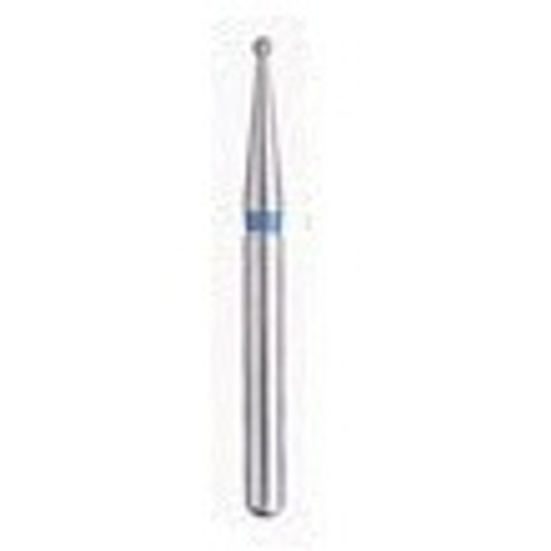 Kerr #110R Regular Grit BluWhite Round Diamond Bur with FG Shaft (FG110R) Kerr #110R Regular Grit BluWhite Round Diamond Bur with FG Shaft (FG110R)