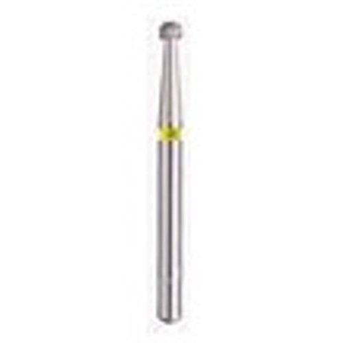 Kerr #130SF Super-Fine Grit BluWhite Round Diamond Bur with FG Shaft (FG130SF-5) Kerr #130SF Super-Fine Grit BluWhite Round Diamond Bur with FG Shaft (FG130SF-5)