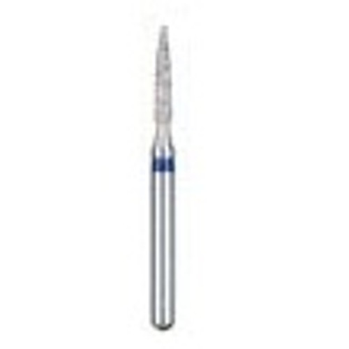 Kerr #210R Regular Grit BluWhite Flame Diamond Bur with FG Shaft (FG210R-5)