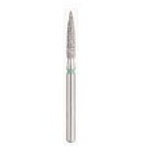 Kerr #240C Coarse Grit BluWhite Flame Diamond Bur with FG Shaft (FG240C-5)