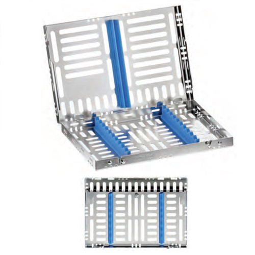 Nordent 8 Instrument Cassette with 1" Accessory Area & Blue Inserts (C2-8D1) Nordent 8 Instrument Cassette with 1" Accessory Area & Blue Inserts (C2-8D1)