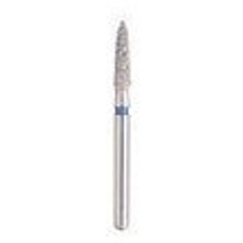 Kerr #250R Regular Grit BluWhite Flame Diamond Bur with FG Shaft (FG250R-5)