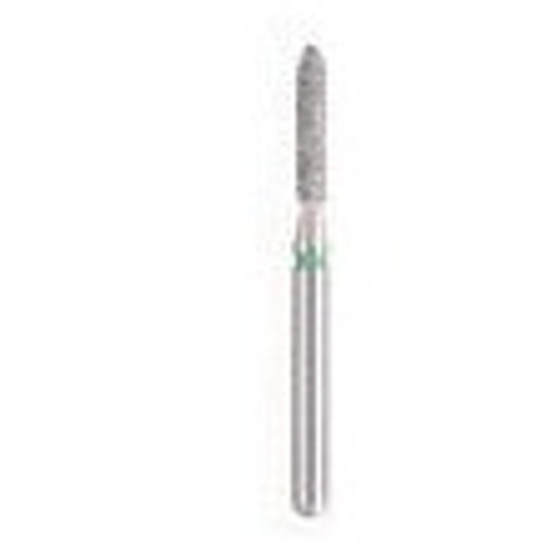Kerr #252C Coarse Grit BluWhite Flame Diamond Bur with FG Shaft (FG252C-5) Kerr #252C Coarse Grit BluWhite Flame Diamond Bur with FG Shaft (FG252C-5)