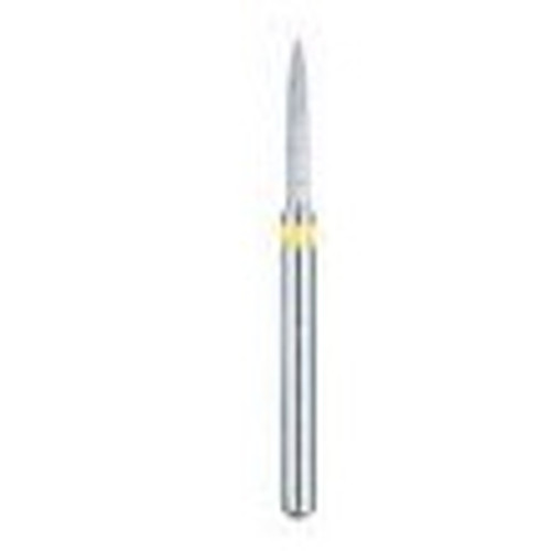 Kerr #4205 Compo-Fine Grit BluWhite Flame Diamond Bur with FG Shaft (FG4205-5) Kerr #4205 Compo-Fine Grit BluWhite Flame Diamond Bur with FG Shaft (FG4205-5)