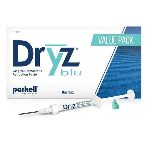 Parkell Dryz Blu Retraction Paste in 0.85g Syringe (S191) Parkell Dryz Blu Retraction Paste in 0.85g Syringe (S191)