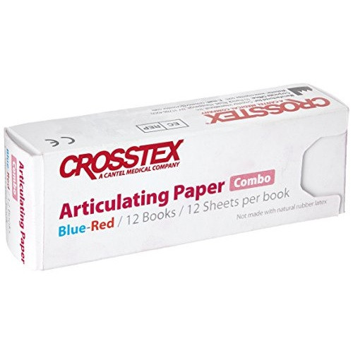 Crosstex Red/Blue Articulating Paper (TPBR)