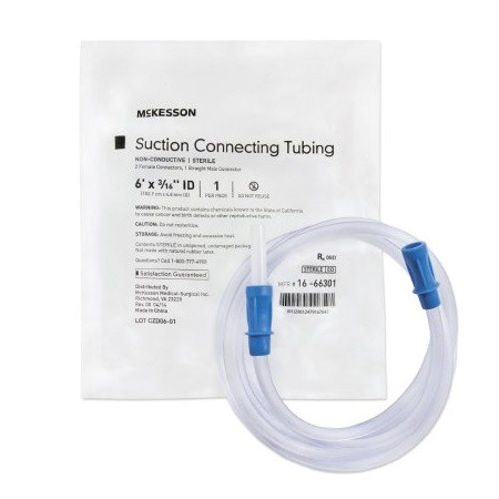 McKesson Sterile 3/16" x 6' Suction Connecting Tubing (16-66301)