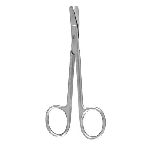BR Surgical Slightly Curved Cottle Bulldog Nasal Scissors (BR08-35811)