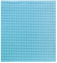 TIDI 13” x 18” Blue 3-Ply Tissue Towel/Bib (918103)
