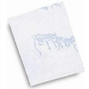 TIDI 13" x 18" "TIDI Toes" Procedure All-Tissue Podiatry Towel  (918189)