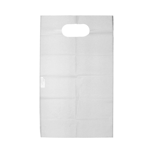 TIDI 18" x 30" White Slipover Patient Bibs (920862)