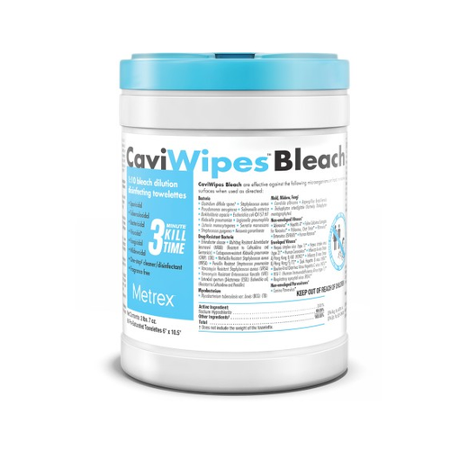 Metrex CaviWipes Bleach (13-9100)
