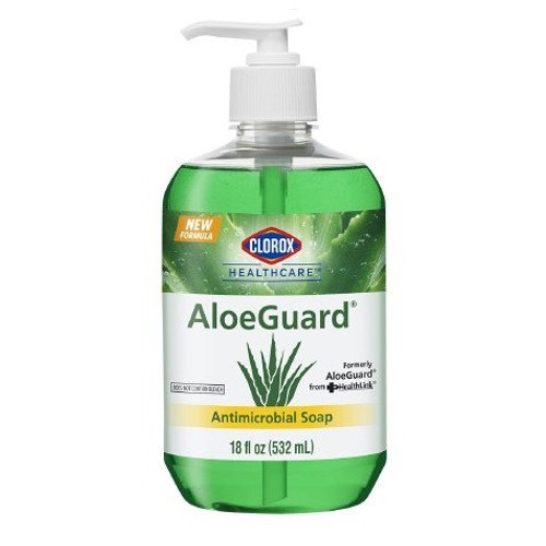Clorox Healthcare AloeGuard Antimicrobial Soap in 18 oz. Pump Bottle (32378)