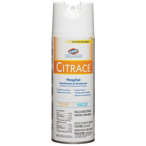 Clorox Citrace Hospital Disinfectant & Sanitizer Spray (49100)