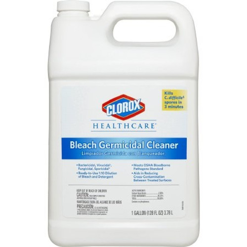 Clorox Healthcare Bleach Germicidal Cleaner in 1 Gallon Bottle (68978)