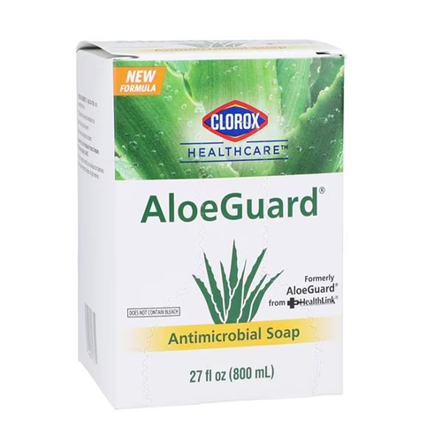 Clorox Healthcare AloeGuard Antimicrobial Soap.in 800mL Bag (32379)