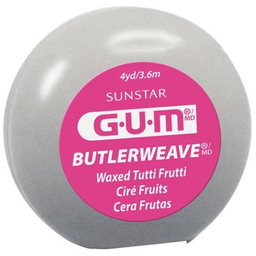 Sunstar GUM ButlerWeave Tutti Fruitti Waxed Floss (1415PQ) Sunstar GUM ButlerWeave Tutti Fruitti Waxed Floss (1415PQ)