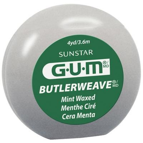 Sunstar GUM ButlerWeave Mint Waxed Floss (1815PQA) Sunstar GUM ButlerWeave Mint Waxed Floss (1815PQA)