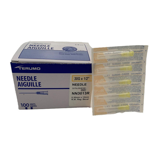 Terumo 30G x 1" Hypodermic Needle (NN3025R)
