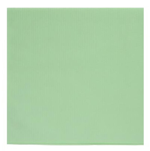Crosstex 10" x 10" Green Tissue/Poly Headrest Cover (L0GR)