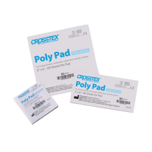 Crosstex 6" x 6" Poly Coated Mixing (KPAD66) Crosstex 6" x 6" Poly Coated Mixing (KPAD66)