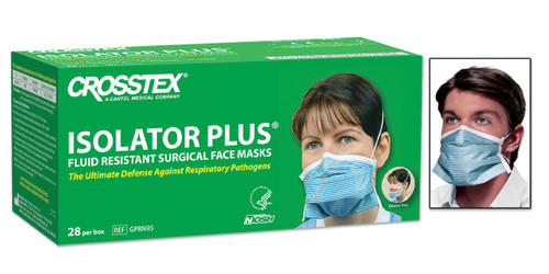 Crosstex Isolator Plus N95 Surgical Respirator (GPRN95) Crosstex Isolator Plus N95 Surgical Respirator (GPRN95)