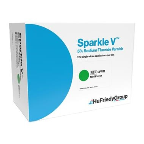 Crosstex Mint Sparkle V Varnish (UFVM) Crosstex Mint Sparkle V Varnish (UFVM)