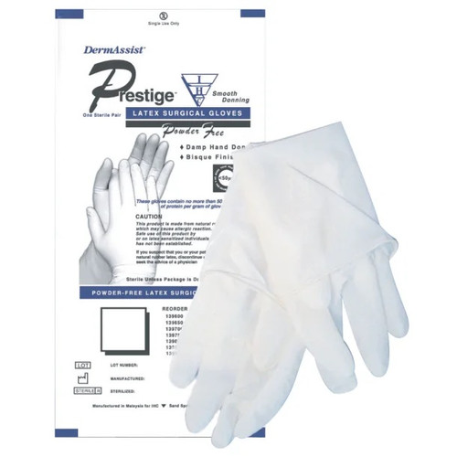 IHC Size 7 Prestige DHD Latex Surgical Glove (139700)