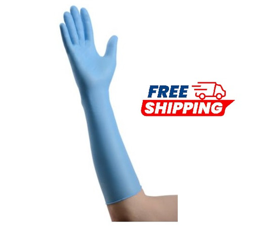 X-Large Decontamination Nitrile PF Exam Glove -500/Case (88NDXL)